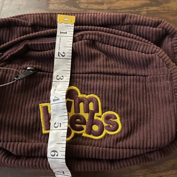 TIM BIEBS JUSTIN BIEBER x TIM HORTONS Fanny Pack Pouch Bag brown limited edition - Picture 9 of 10